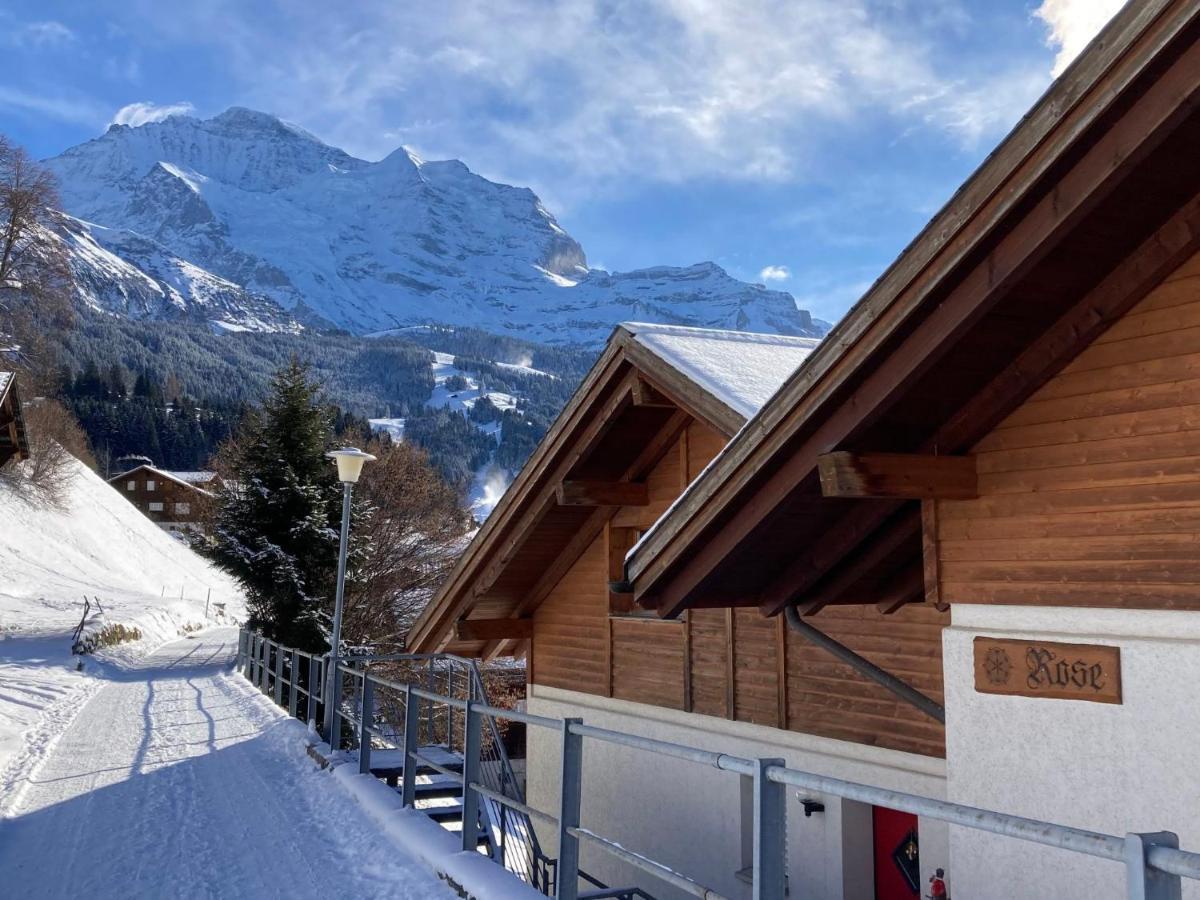 Apartment Rose Studio Y By Interhome Wengen Exterior foto