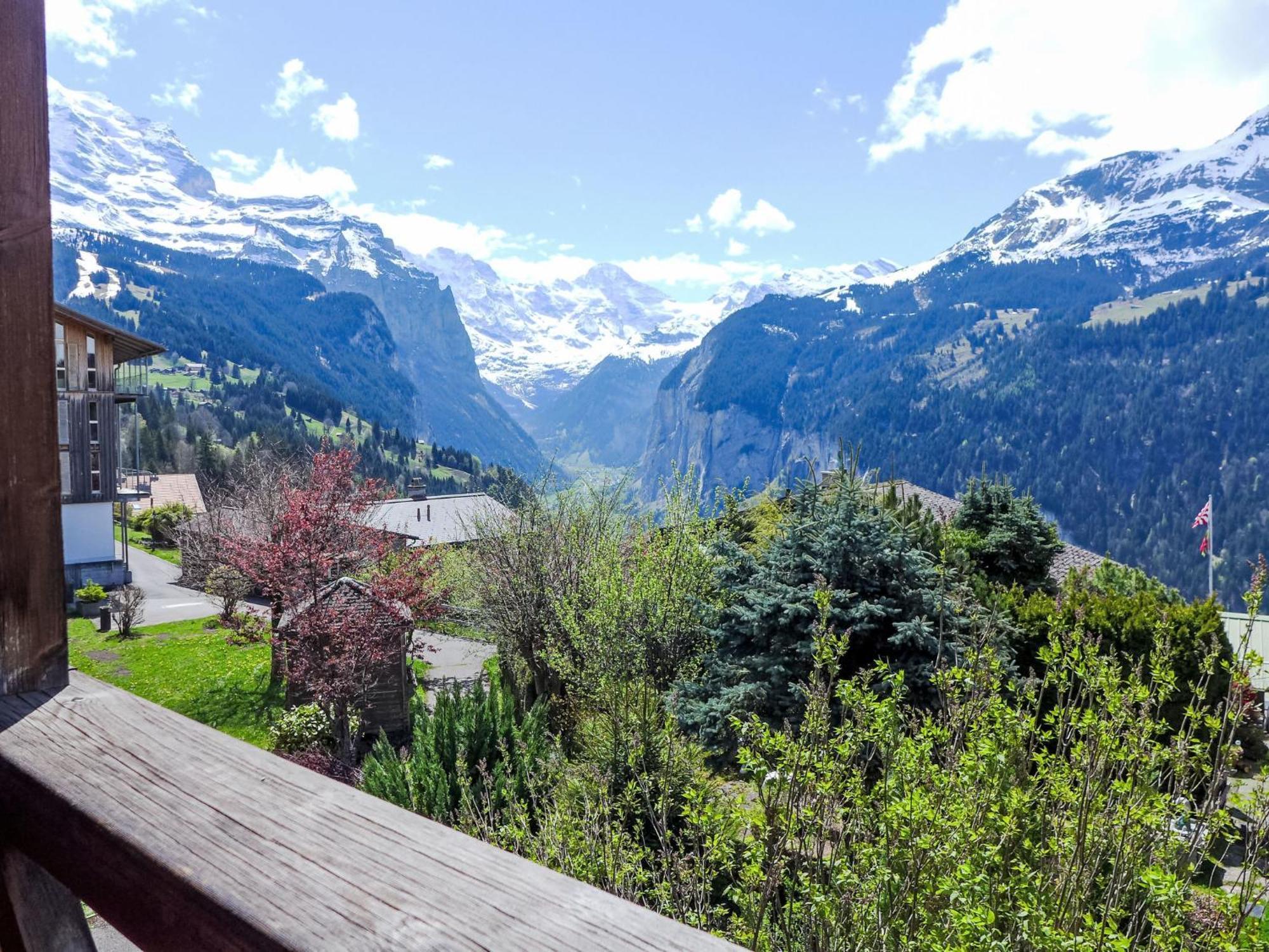 Apartment Rose Studio Y By Interhome Wengen Exterior foto